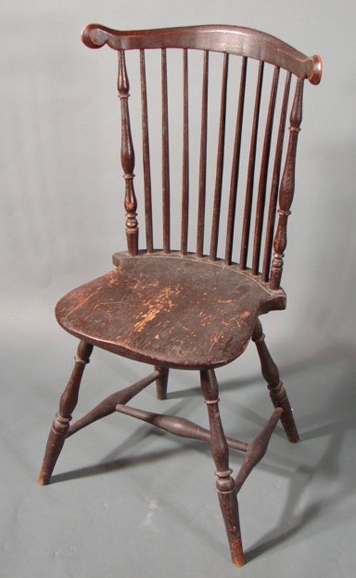 Antique Windsor chair, American ca. 1790 3'1"h x