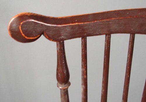Antique Windsor chair, American ca. 1790 3'1"h x - 2