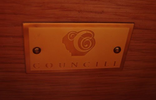Councill Signed Mahogany Four Drawer Bow Front Ch - 2