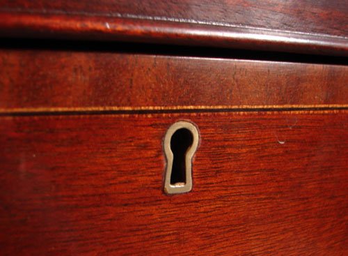 Councill Signed Mahogany Four Drawer Bow Front Ch - 5