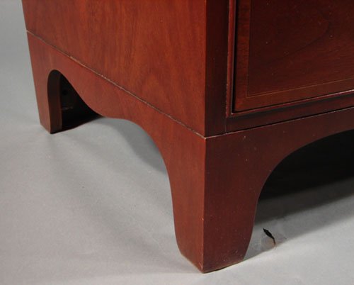 Councill Signed Mahogany Four Drawer Bow Front Ch - 6