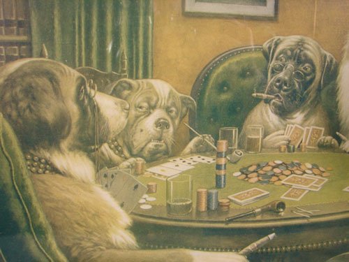Two CM Coolidor Advertising Dog Prints. Matted an - 5
