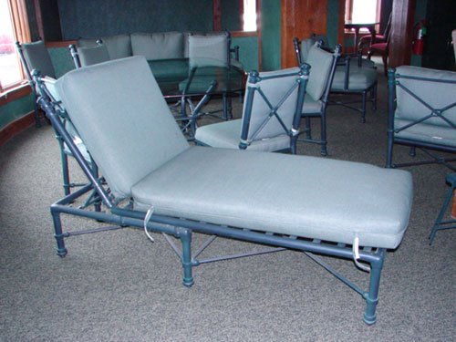 12 pc Cast Metal Patio / Sunroom Set - 5