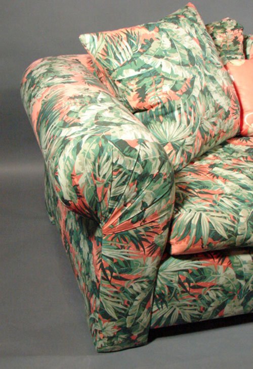 Cody & Wolf Sofa. 27" high by 69 1/2" wide by 40" - 3