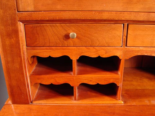 Stickley Signed Cherry Valley Secretary Desk. Vin - 4