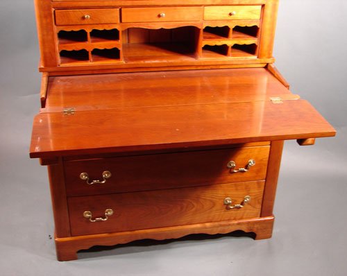 Stickley Signed Cherry Valley Secretary Desk. Vin - 5