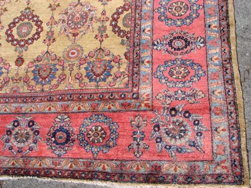 Antique Fereghan Sarouk Oriental Estate Carpet. I - 2
