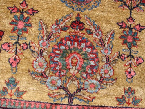 Antique Fereghan Sarouk Oriental Estate Carpet. I - 4