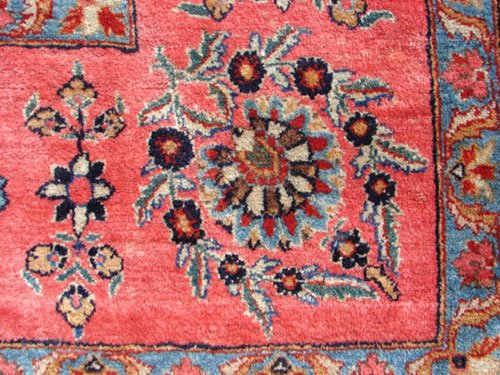 Antique Fereghan Sarouk Oriental Estate Carpet. I - 5