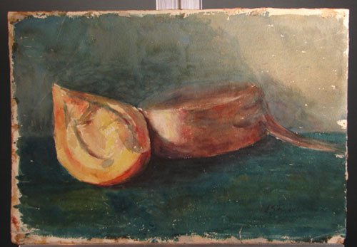 Anna Fisher Watercolor Painting on paper. Still l