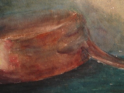 Anna Fisher Watercolor Painting on paper. Still l - 4