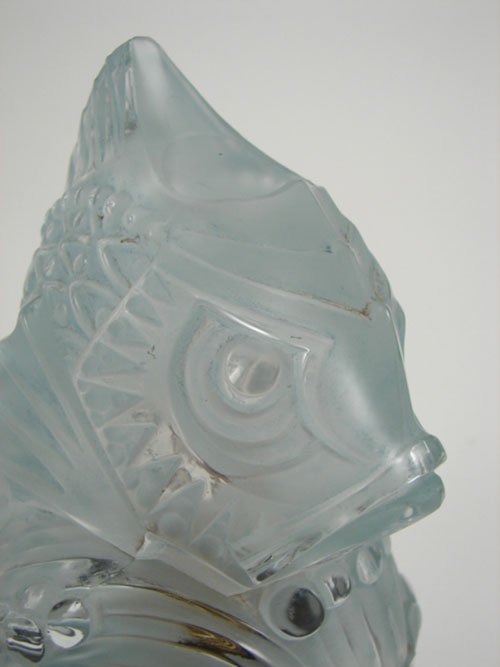 ROBJ Essence Lamp Fish Form Moulded and Frosted G - 2