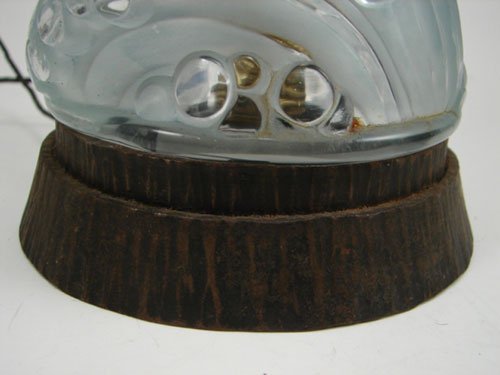 ROBJ Essence Lamp Fish Form Moulded and Frosted G - 3