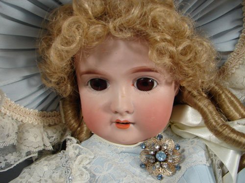 Antique German C.M. Bergmann BBII Doll. 24". Bisq - 2