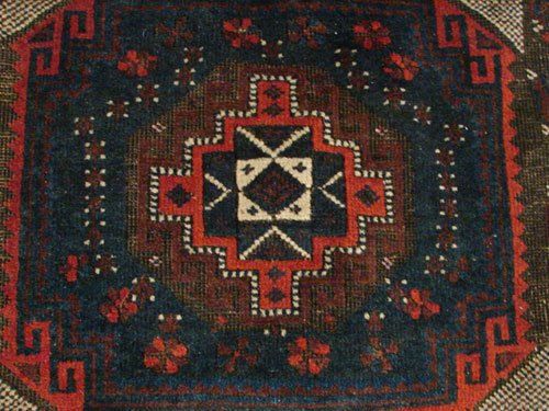 Semi Antique Oriental Estate Area Carpet Rug. App - 2