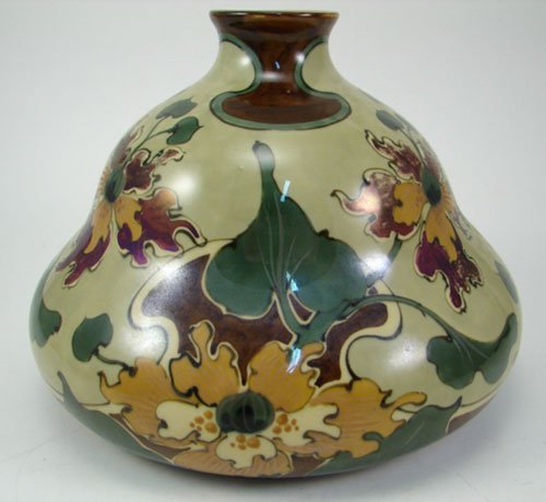 Pergamon Signed Hand Decorated Arts & Crafts Period