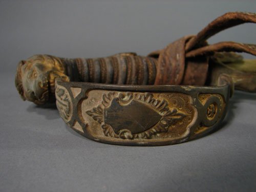German WWI Military Sword with scabbard and tassel - 7