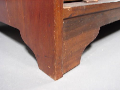 Art Nouveau Antique Mahogany Cabinet. ca. 1890. P - 8