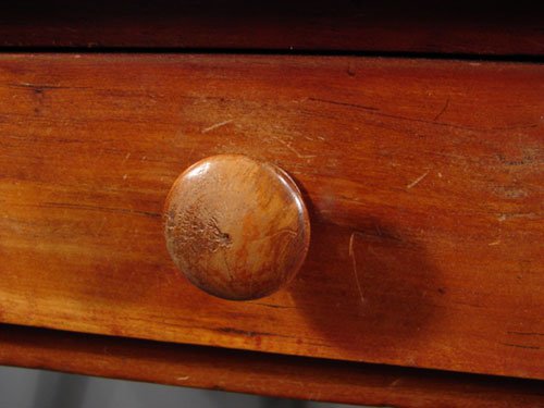 American Cherry 1 Drawer Work Stand / Server, Dov - 2