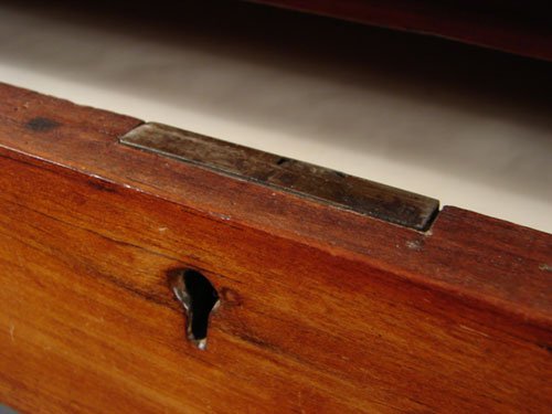 American Cherry 1 Drawer Work Stand / Server, Dov - 6