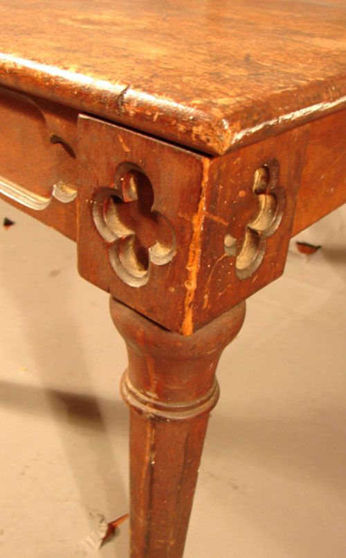 Victorian Walnut Bishop's Chair with lift top bi - 5