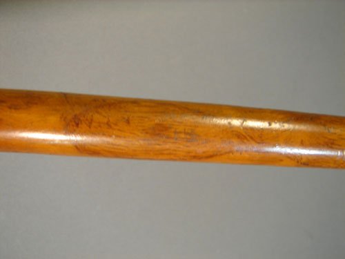 Antique Cane / Walking Stick with nickel silver La - 4