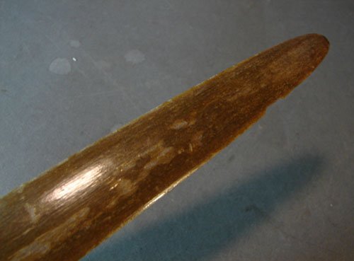 Antique Swordfish Bill with Nickel Silver mount. s - 3