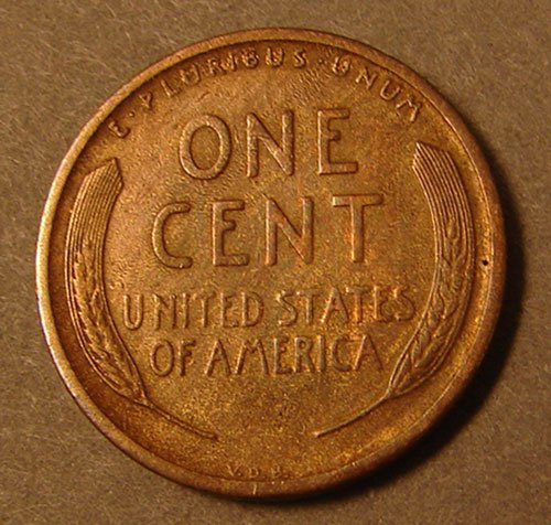 1909-S VDB Lincoln Cent Fine w/ cleaned obv. - 5