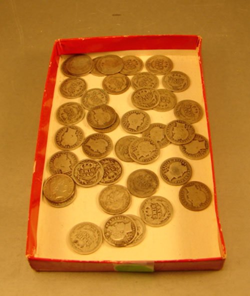 39 Barber Dimes AG/VF