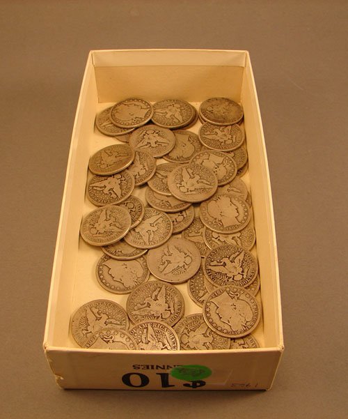 45 mixed Barber Halves AG/VG mostly Good $22.50 f
