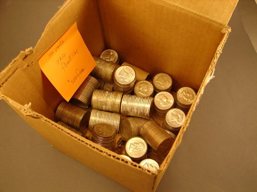 $300 face UNC Franklin rolls 1954 to 1963