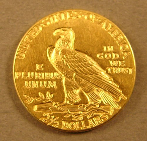 1927 $2 ½ Indian Gold CH BU - 2