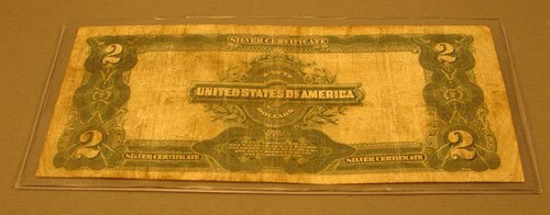 $2 Large Silver Certificate Series 1899 VG - 2