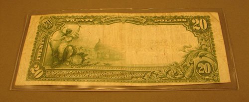$20 Large National Currency series 1902 2nd Natio - 2