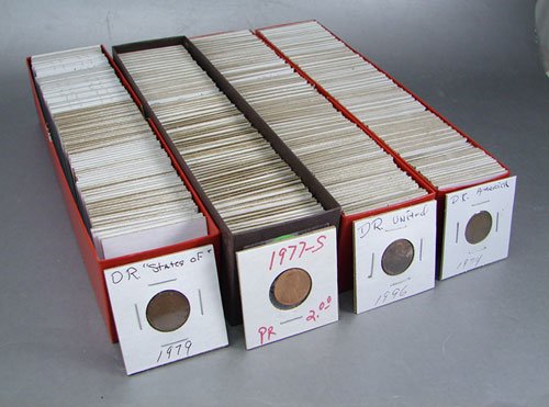 Approx. 400 minor Lincoln errors in four boxes