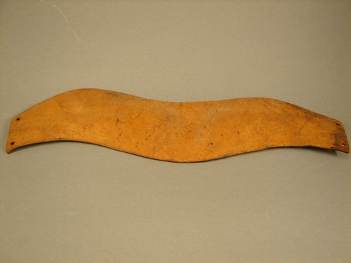 Pre Civil War embossed leather band - 6