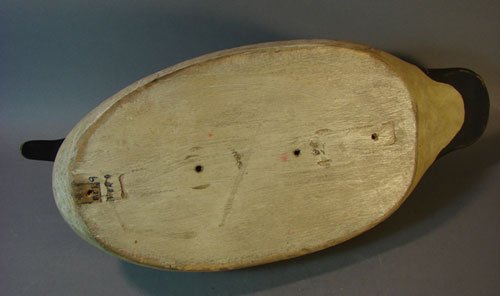 Goose Decoy. 8" tall x 17" long x 6 3/4" wide - 4