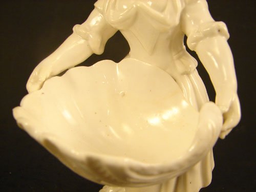 Dresden Antique Porcelain Figural Stands Sweet Meat - 3
