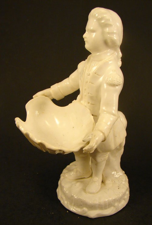 Dresden Antique Porcelain Figural Stands Sweet Meat - 4