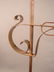 231: Early Electric Wrought Iron Adjustable Floor Lamp - 3