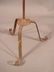 231: Early Electric Wrought Iron Adjustable Floor Lamp - 4