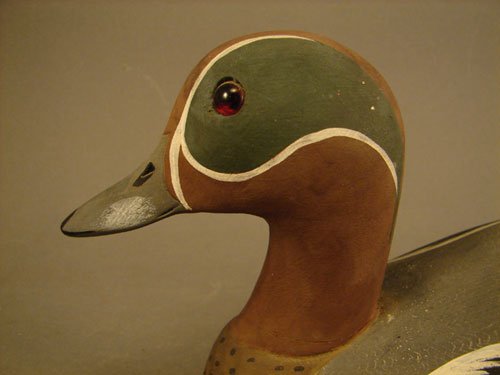 Ken Harris Decoy. Marked "Ken Harris Woodville NY" - 4