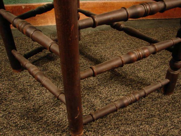 New England Banister back arm chair. Nice surface - 5