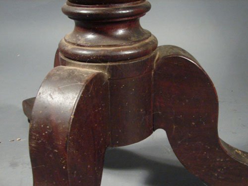 Antique AmericanCherry Tilt Top stand - 4