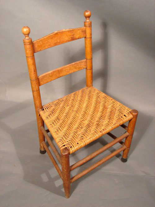 235: Mottville Style Antique Youth / Child's Chair. Uns - 235: Mottville Style Antique Youth / Child's Chair. Uns