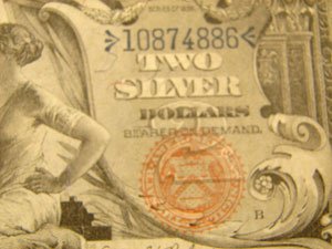$2 Silver Certificate Educational Series 1896 cri - 4