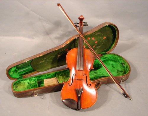 Antique / Vintage E. Reinhold Schmidt Violin with b