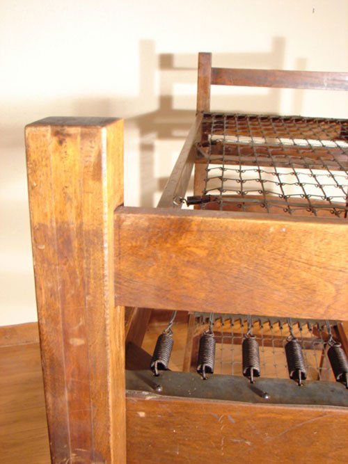 207 U.S. Military Bunk Beds, WWII. Made by Heywood Wak Lot 207