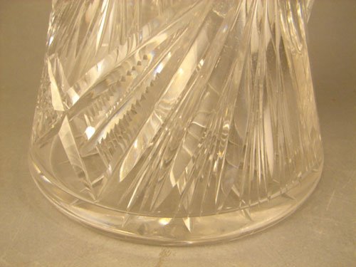 American Brilliant Period ABP Cut Glass Pitcher. - 5
