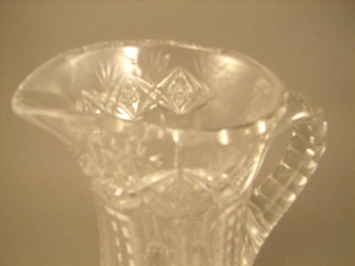 American Brilliant Period ABP Cut Glass Pitcher w - 2